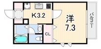 サニーヒルズ芦屋の間取り画像