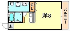 ワコーレ城内の間取り画像
