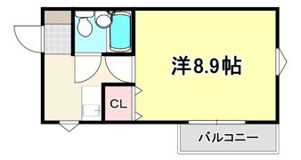 石屋川サンシャインの間取り画像