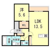 シエーナ芦屋の間取り画像