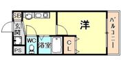 グランデ・アステール芦屋の間取り画像