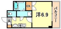 グランデ・アステール芦屋の間取り画像
