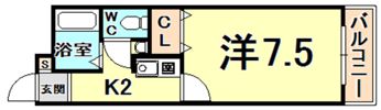オーブ北口の間取り画像