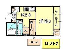 エス・キュート御影の間取り画像