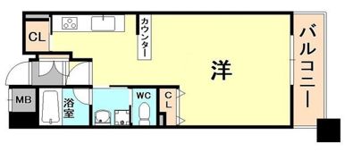 アーバネックス神戸駅前の間取り画像