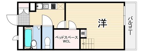 リバーウエストAの間取り画像
