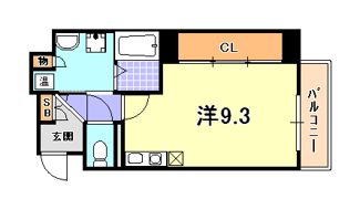 AXiS神戸みなと元町の間取り画像