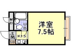 ライフイン芦屋弐番館の間取り画像