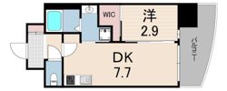 セレニテ神戸ミラクノールの間取り画像