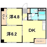 芦屋野村ビルの間取り画像