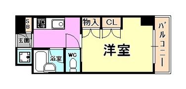 芦屋精道町アネックスの間取り画像