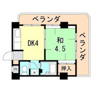 東芦屋マンションの間取り画像