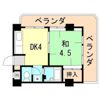 東芦屋マンションの間取り画像