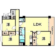 ライオンズマンション夙川の間取り画像