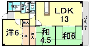 パレ207の間取り画像