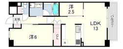 LiveCasa西宮の間取り画像