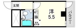 コーワ伊丹の間取り画像