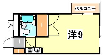 ジャルダン岡本の間取り画像