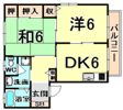 サンカームハイツの間取り画像