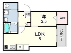 robot home 南塚口町の間取り画像