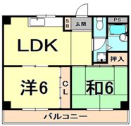 セジュール青木の間取り画像