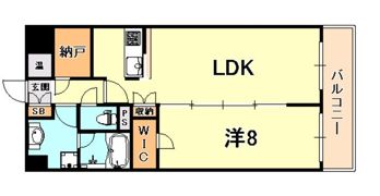 サニープレイス西芦屋 2号館の間取り画像