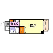ライオンズマンション三宮東第2の間取り画像
