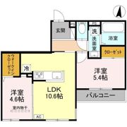 リラフィナート西宮北口の間取り画像