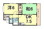 シャトーファイブ大箇の間取り画像