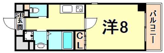ラ・フォルムガーデン甲子園口の間取り画像