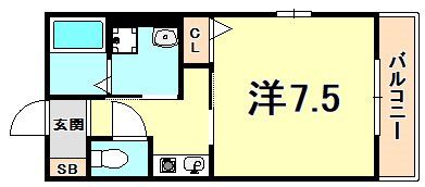 さくらハイムの間取り画像