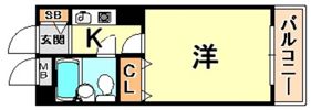 シャルムメゾン六甲道の間取り画像