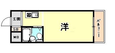 アーバンハイツテラモトの間取り画像