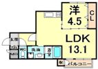 YAO.RE甲子園の間取り画像