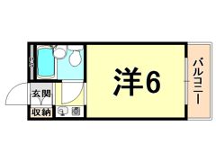 アニバーサリー40thの間取り画像