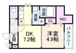 フジパレス御崎公園3番館の間取り画像