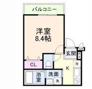 フジパレス御崎公園3番館の間取り画像