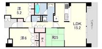 ジェイグラン甲子園口天道町の間取り画像