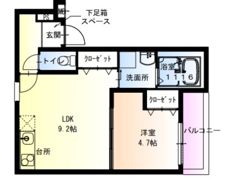 フジパレス御崎公園II番館の間取り画像