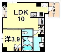 SDグランツ神戸西元町の間取り画像