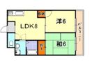 プラムハイツ本山の間取り画像