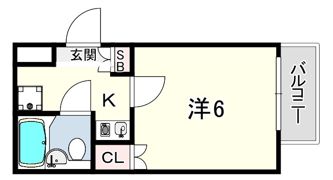 神戸リブプレイス深江南の間取り画像