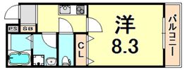 パラーダ立花の間取り画像