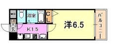 エステムコート神戸西IIIフロンタージュの間取り画像