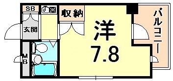 ジョイフル北武庫之荘の間取り画像