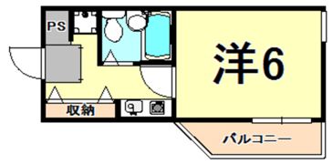 新和パレス西宮ガーデンズ前の間取り画像