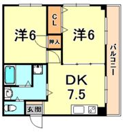 サンロイヤル魚崎の間取り画像