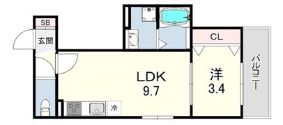 レクエルド笠屋町の間取り画像