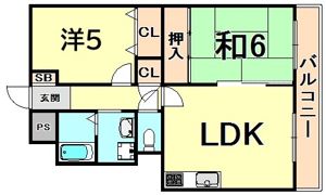 ピンリーブルIIの間取り画像