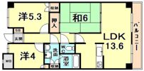 サンラトール甲陽園の間取り画像